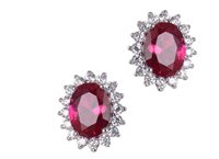 Orecchini Bluamante Donna in Argento Cubic Zirconia BOR385ZGR